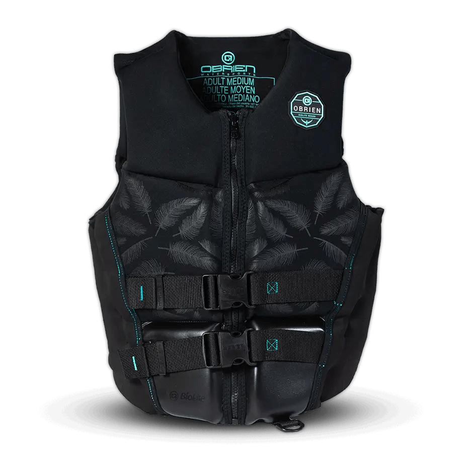 O'Brien Women's Flex V-Back Life Jacket - Spark - OrtegaOutdoors