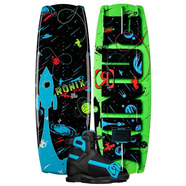 Ronix 2023 Vision with Vision Kid's Wakeboard Package - OrtegaOutdoors