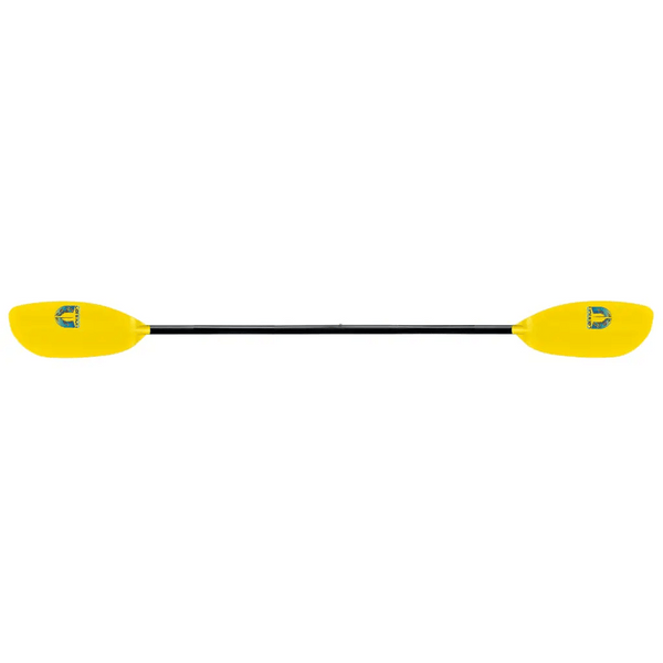 Cannon Wave Aluminum Kayak Paddle - Yellow - OrtegaOutdoors