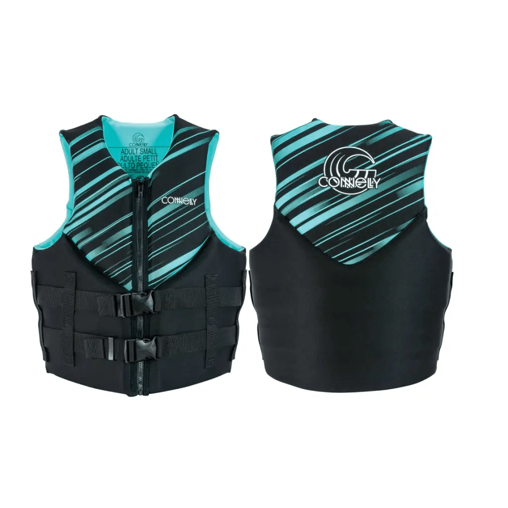 Connelly 2023 Womens Promo CGA Life Jacket Teal - OrtegaOutdoors