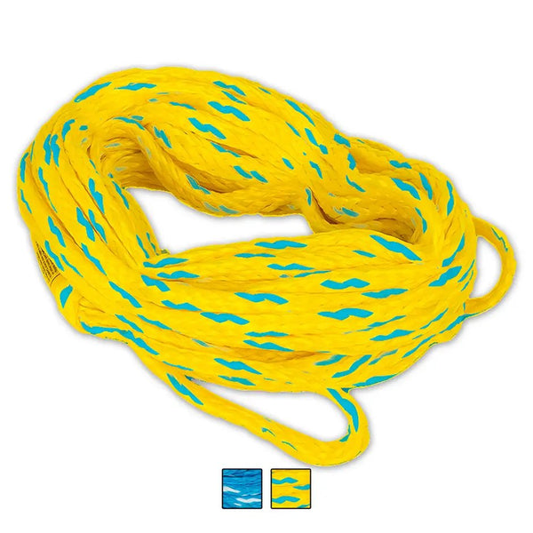 O'Brien Towable 2-Person Tube Rope - Yellow - OrtegaOutdoors