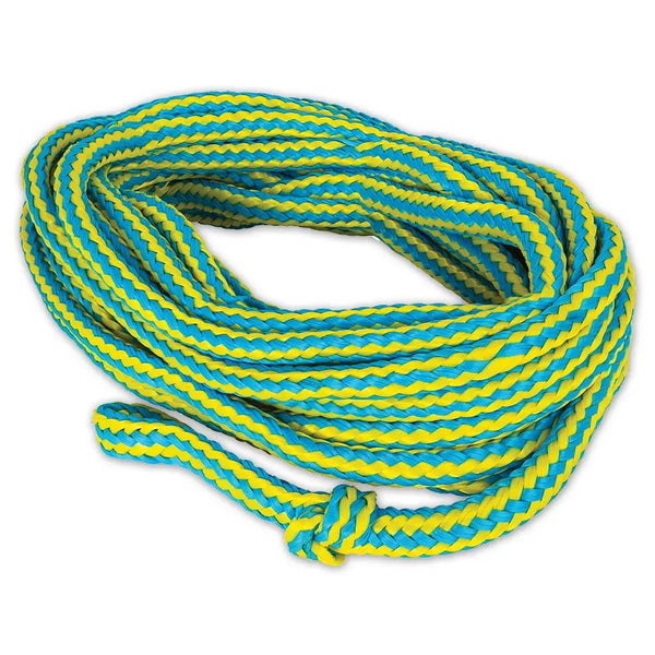 O'Brien Towable 6-Person Floating Tube Rope - Blue/Yellow - OrtegaOutdoors
