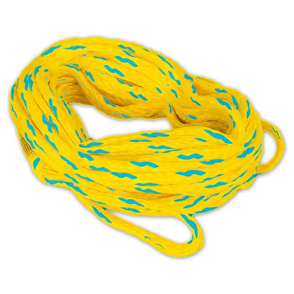 O'Brien 6 Person Floating Towable Tube Rope, Yellow