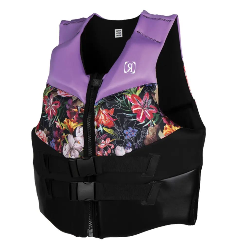 Ronix Daydream (Lavender/Floral) Women's CGA Life Jacket - OrtegaOutdoors