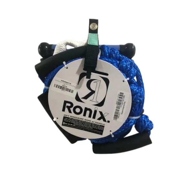Ronix Wakesports Unlimited Stretch Surf Rope w/ Handle Blue - OrtegaOutdoors